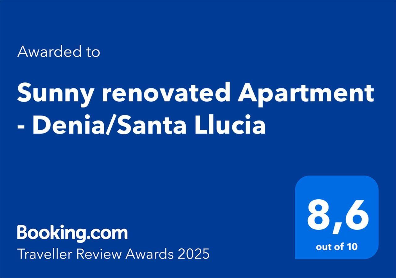 Sunny Renovated Apartment - Denia/Santa Llucia Exterior photo